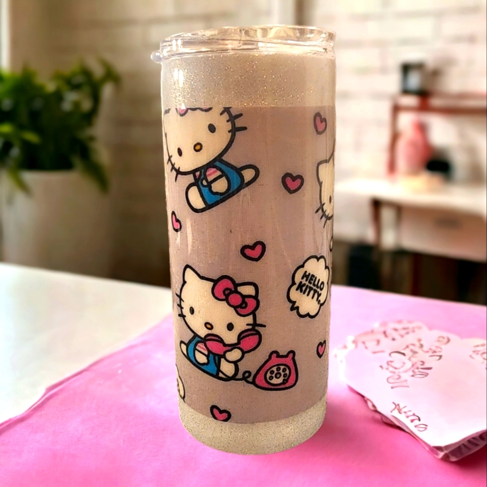 Hello Kitty/15oz Fabric Tumbler - Picture 1 of 1